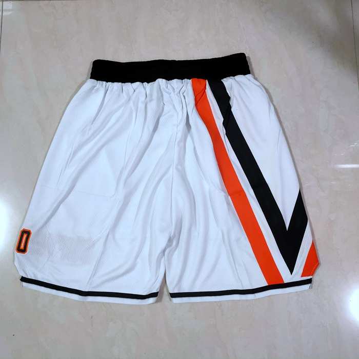 Los Angeles Clippers White Classics Basketball Shorts