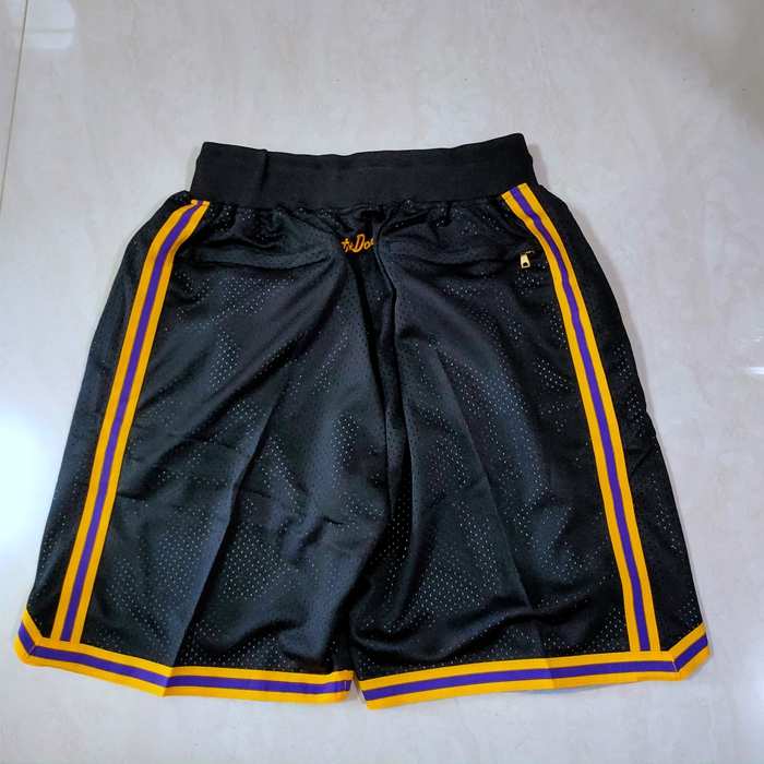 Los Angeles Lakers Just Don Black Basketball Shorts