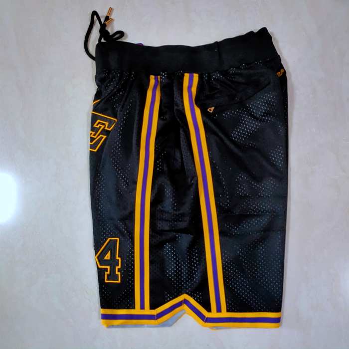 Los Angeles Lakers Just Don Black Basketball Shorts