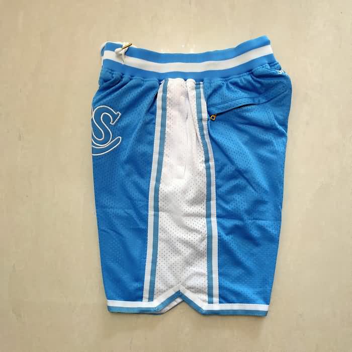 Los Angeles Lakers Just Don Blue Basketball Shorts 03