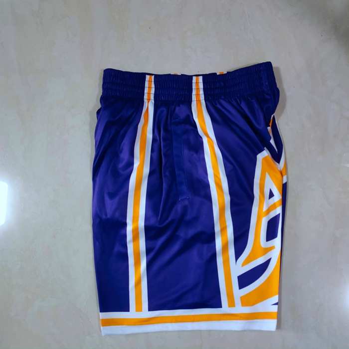 Los Angeles Lakers Mitchell&Ness Purple Basketball Shorts