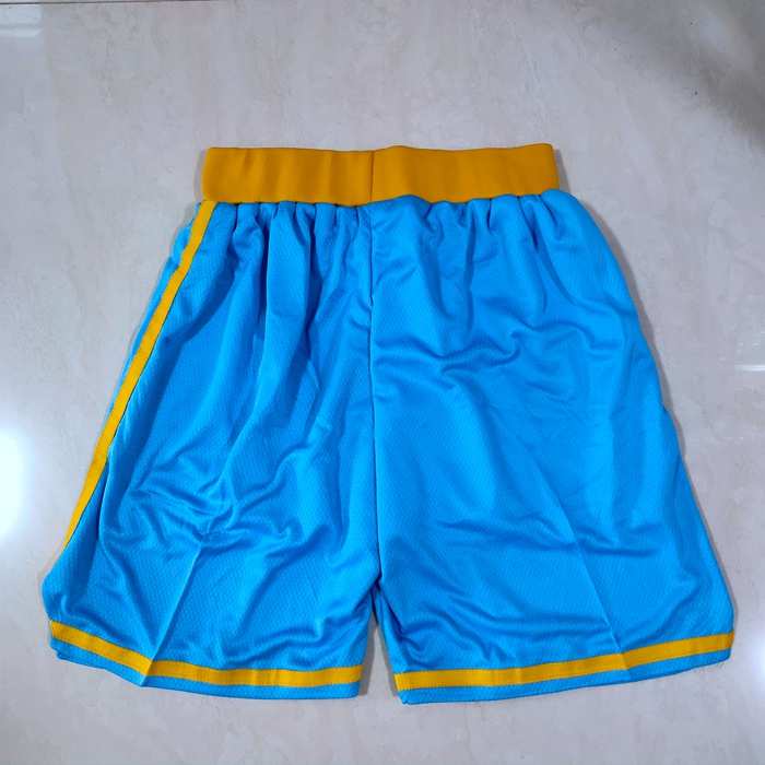 Los Angeles Lakers Blue Basketball Shorts