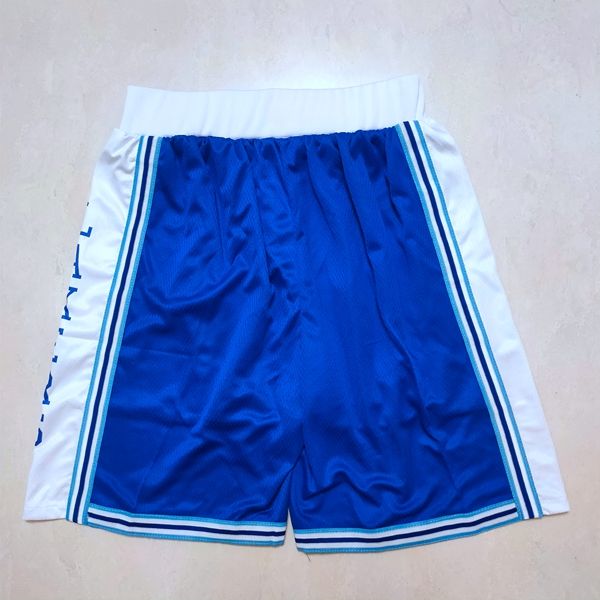 Los Angeles Lakers Blue Basketball Shorts 02