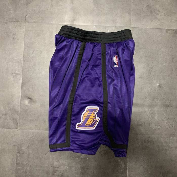 Los Angeles Lakers Purple City Basketball Shorts