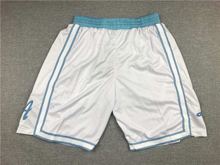 Los Angeles Lakers White City Basketball Shorts