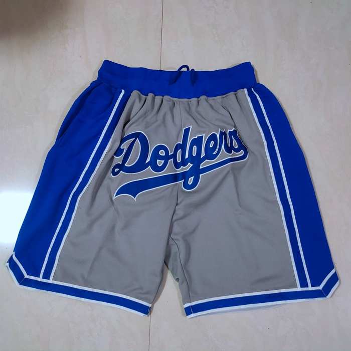 Los Angeles Dodgers Just Don Grey MLB Shorts