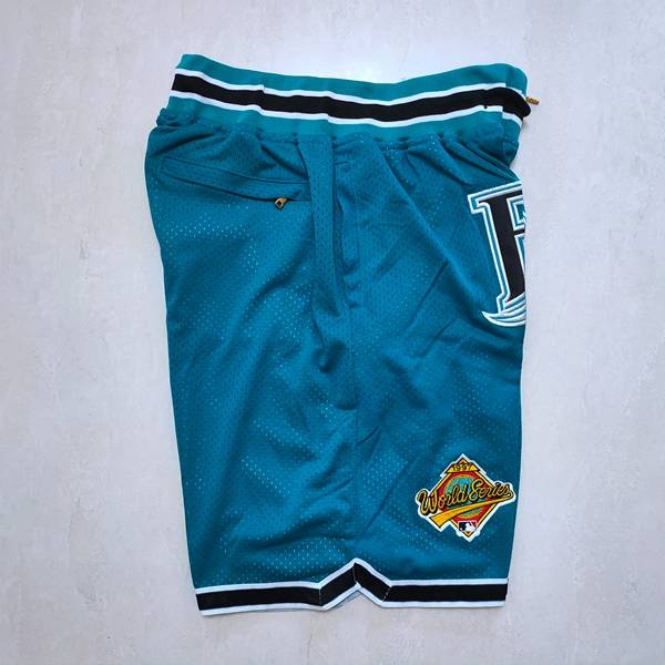 Miami Marlins Just Don Green MLB Shorts