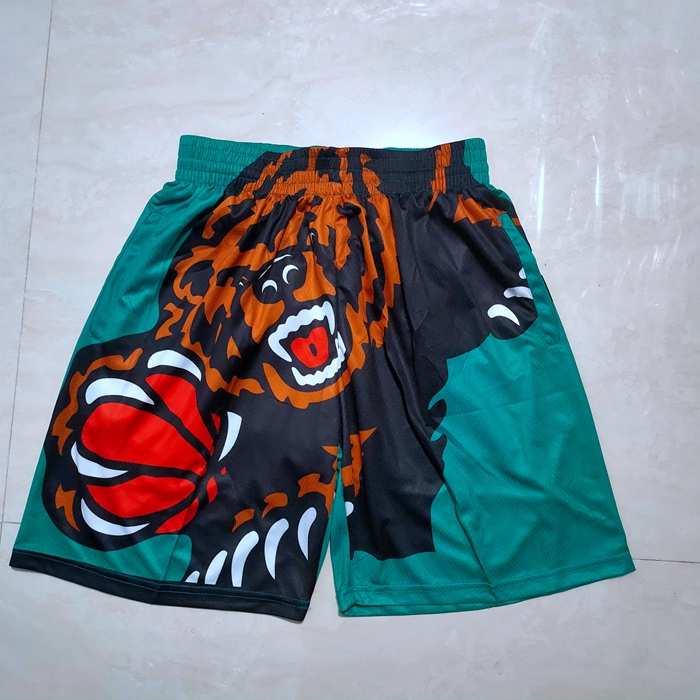 Memphis Grizzlies Mitchell&Ness Green Basketball Shorts