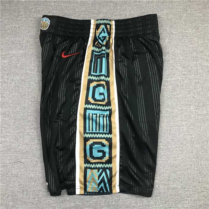 Memphis Grizzlies Black City Basketball Shorts