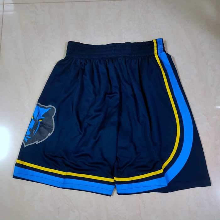 Memphis Grizzlies Dark Blue Basketball Shorts