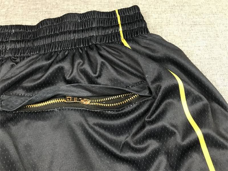 Miami Heat Just Don Black Basketball Shorts 04