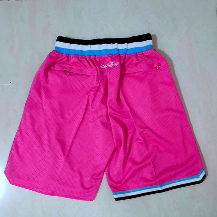 Miami Heat Just Don Pink City Basketball Shorts