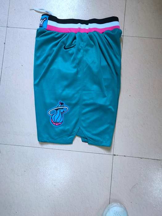 Miami Heat Green City Basketball Shorts