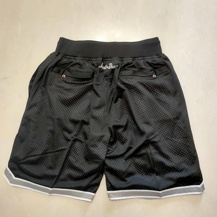 Movie Just Don Black Basketball Shorts 03