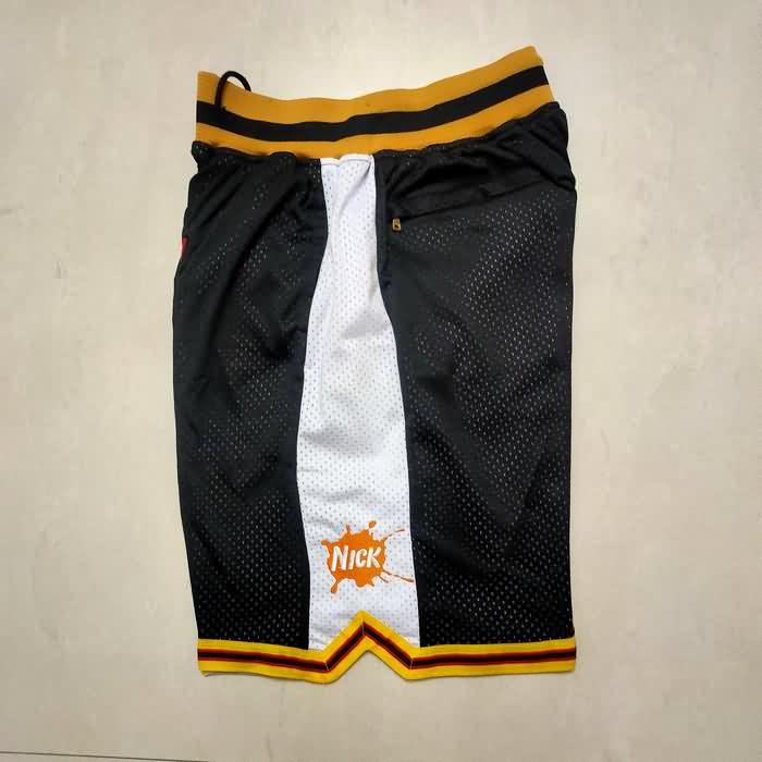 Movie Just Don Black Basketball Shorts 04