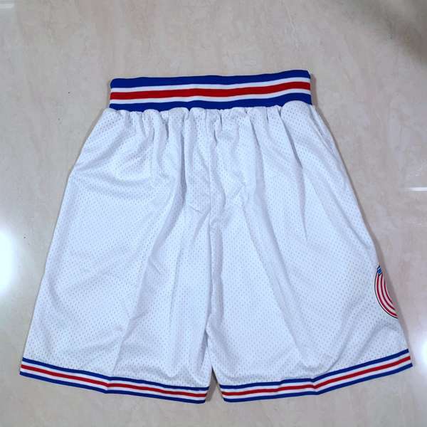 Movie Jam Space White Basketball Shorts