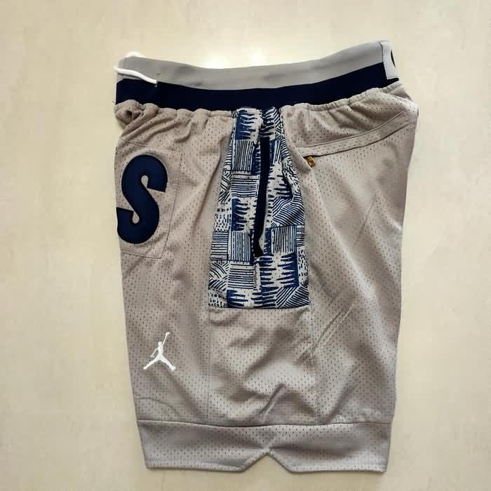 Georgetown Hoyas Just Don Grey NCAA Shorts