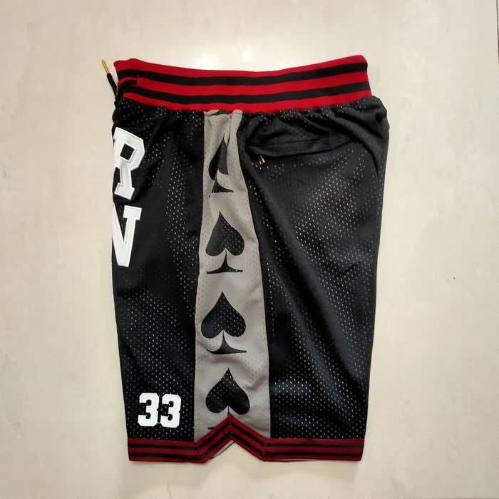 High School Just Don BRYANT Black NCAA Shorts