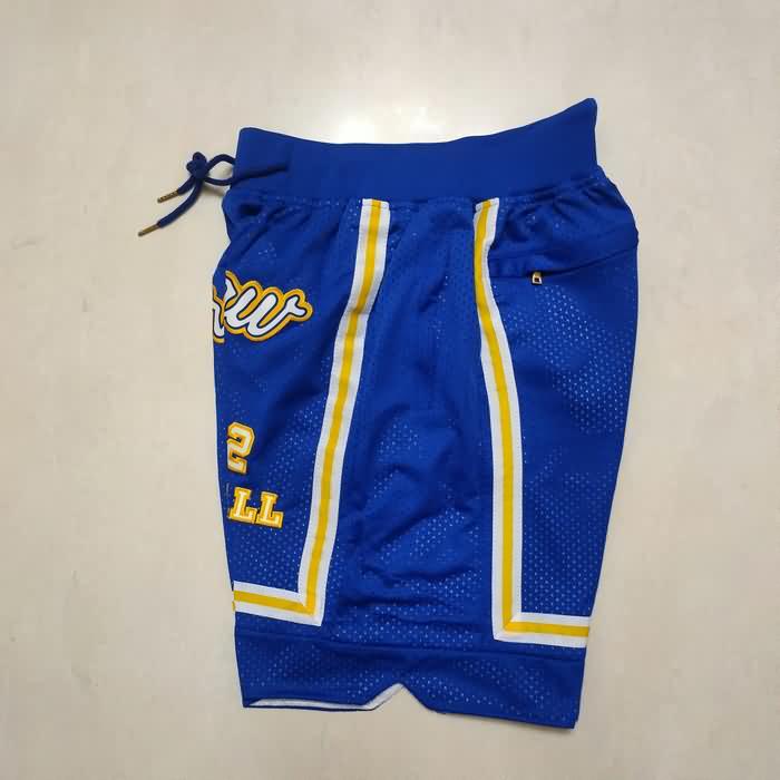 High School Just Don MCCALL Blue NCAA Shorts