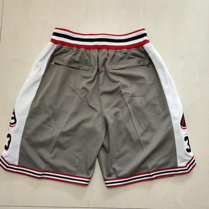 High School Just Don BRYANT Grey NCAA Shorts