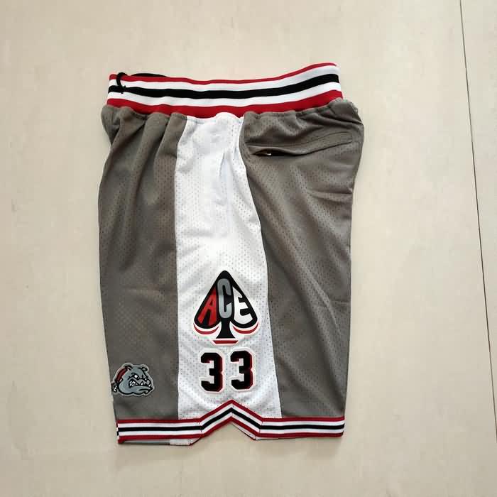 High School Just Don BRYANT Grey NCAA Shorts