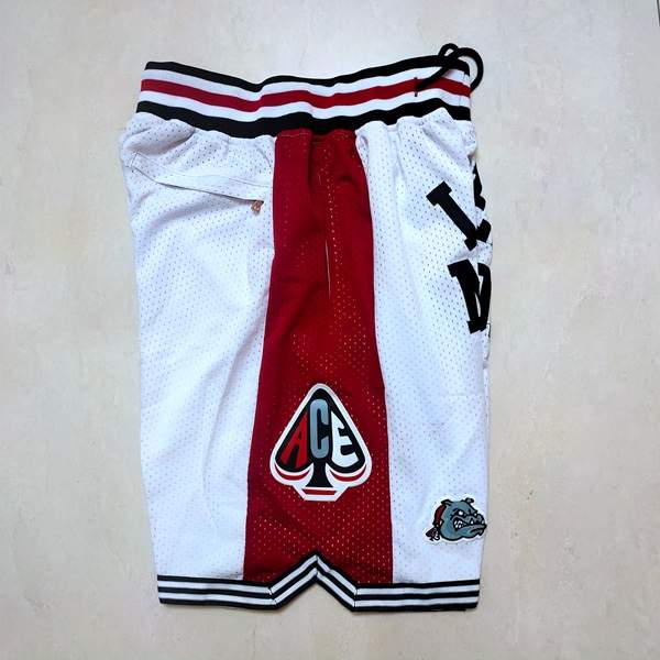 High School Just Don BRYANT White NCAA Shorts