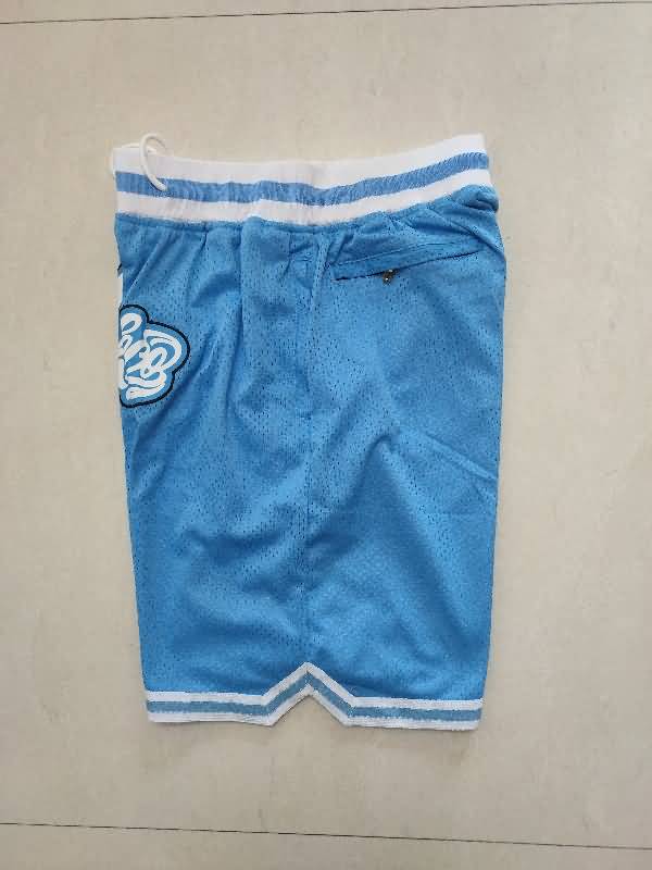 North Carolina Tar Heels Just Don Blue NCAA Shorts 03