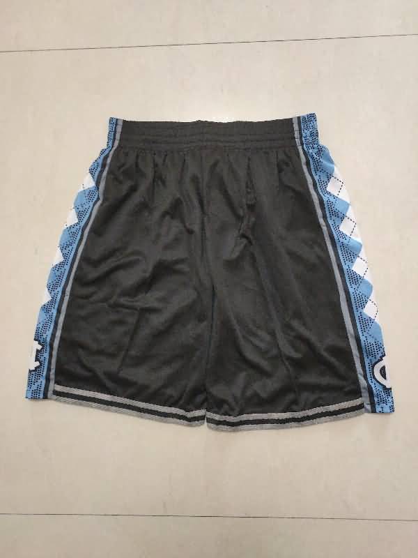 North Carolina Tar Heels Black NCAA Shorts