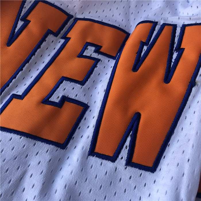 New York Knicks Just Don White Basketball Shorts