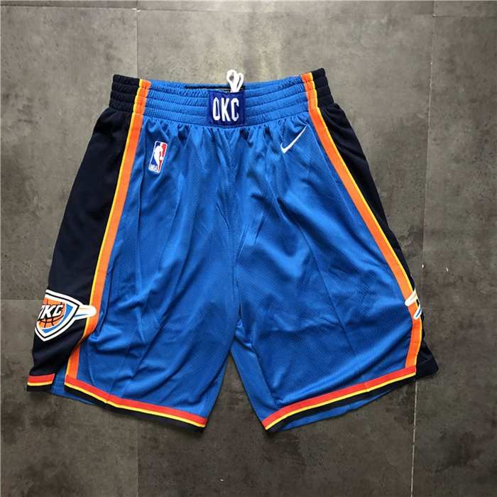 Oklahoma City Thunder Blue Basketball Shorts