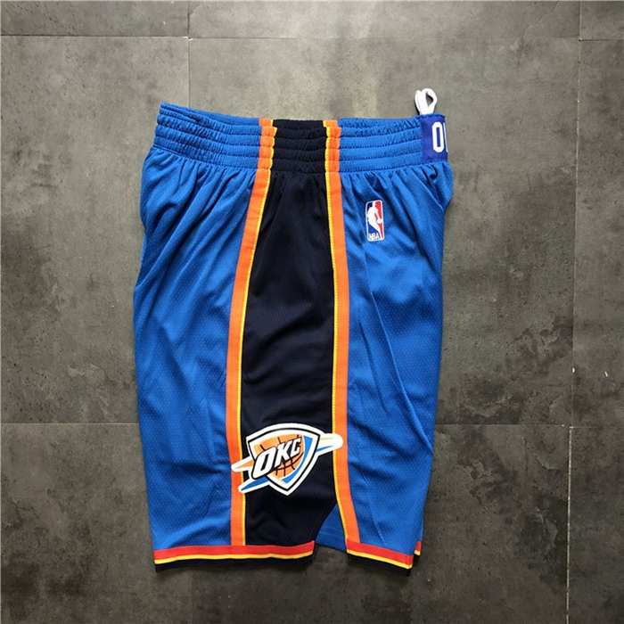 Oklahoma City Thunder Blue Basketball Shorts