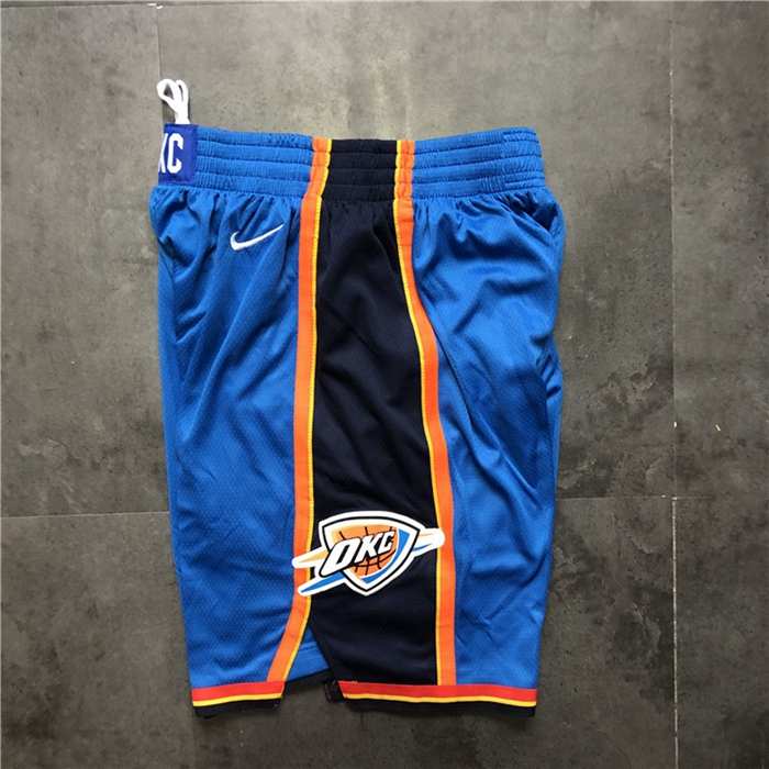 Oklahoma City Thunder Blue Basketball Shorts