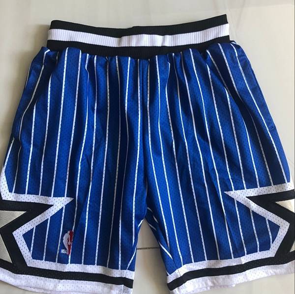 Orlando Magic Mitchell&Ness Blue Basketball Shorts 02
