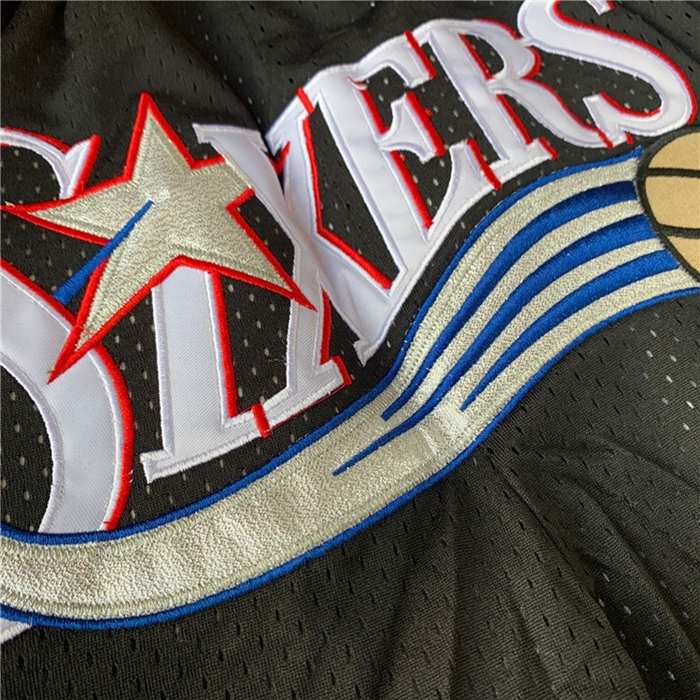 Philadelphia 76ers Just Don Black Basketball Shorts