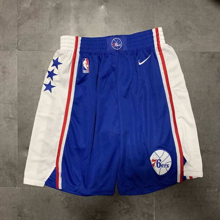 Philadelphia 76ers Blue Basketball Shorts