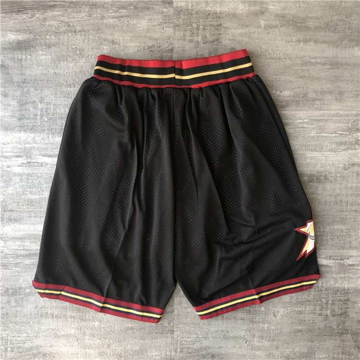 Philadelphia 76ers Black Classics Basketball Shorts