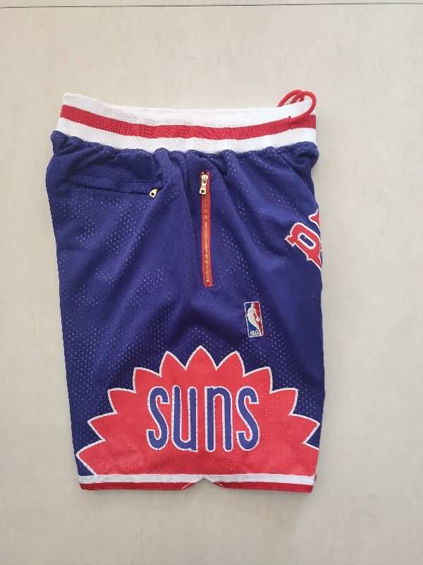 Phoenix Suns Just Don Purple Basketball Shorts