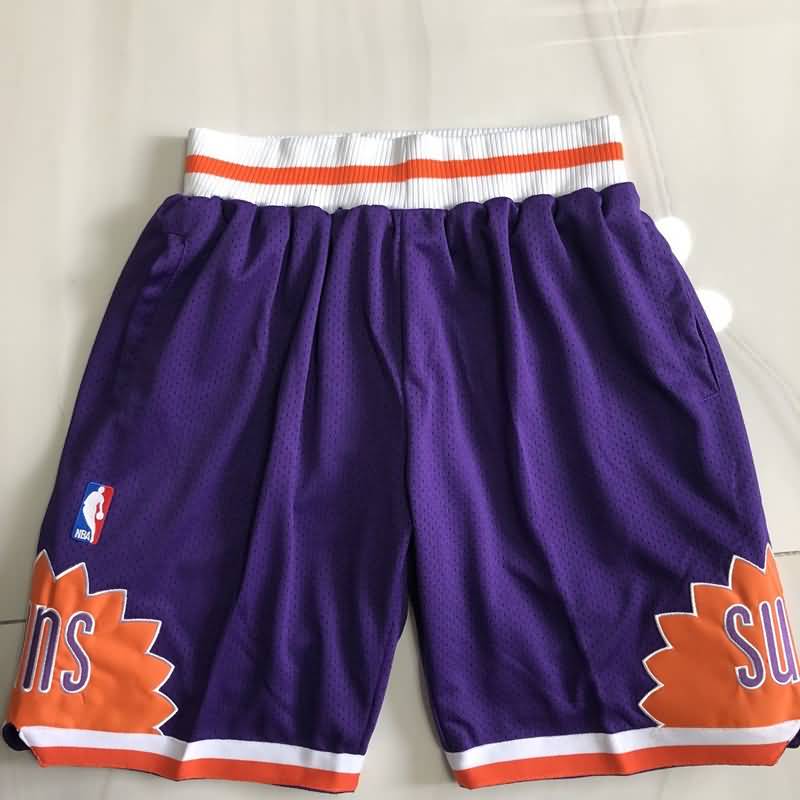 Phoenix Suns Mitchell&Ness Purple Basketball Shorts