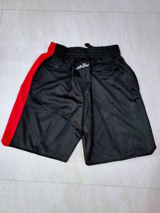 Portland Trail Blazers Just Don Black Basketball Shorts