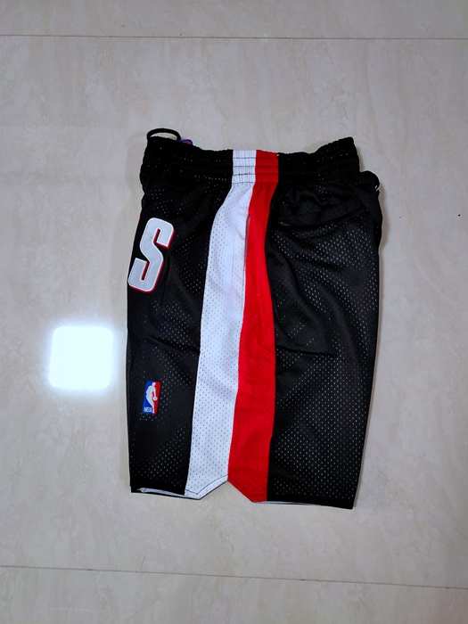 Portland Trail Blazers Just Don Black Basketball Shorts