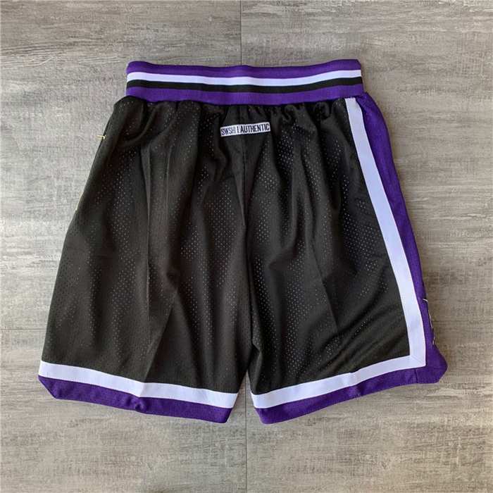 Sacramento Kings Just Don Black Basketball Shorts