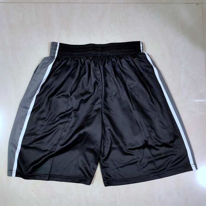 San Antonio Spurs Mitchell&Ness Black Red Basketball Shorts