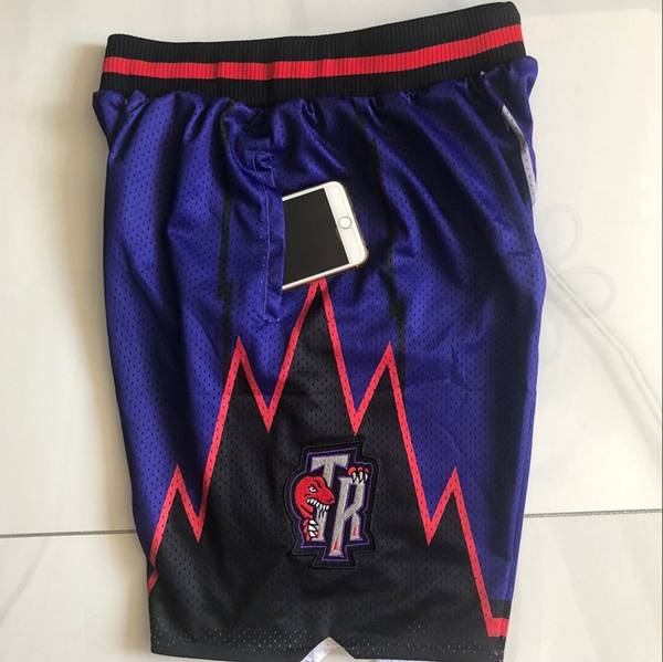 Toronto Raptors Mitchell&Ness Purple Basketball Shorts 02