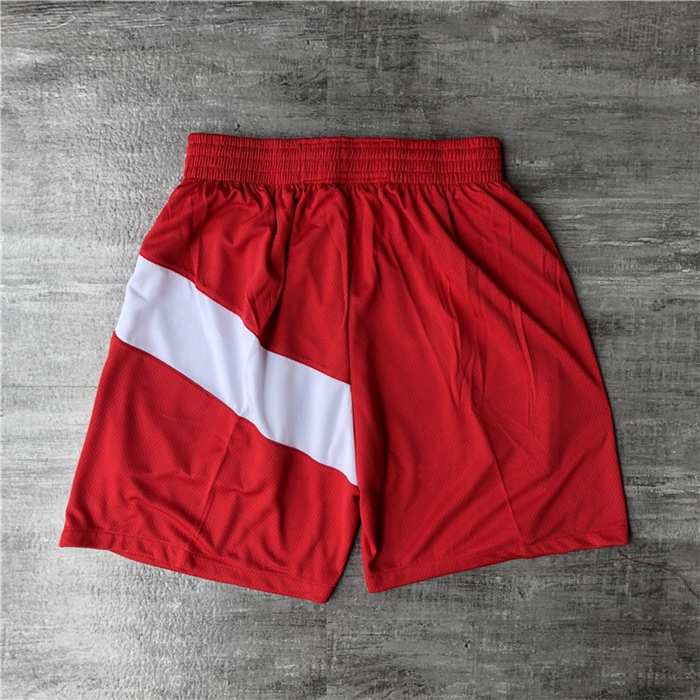 Toronto Raptors Red Basketball Shorts