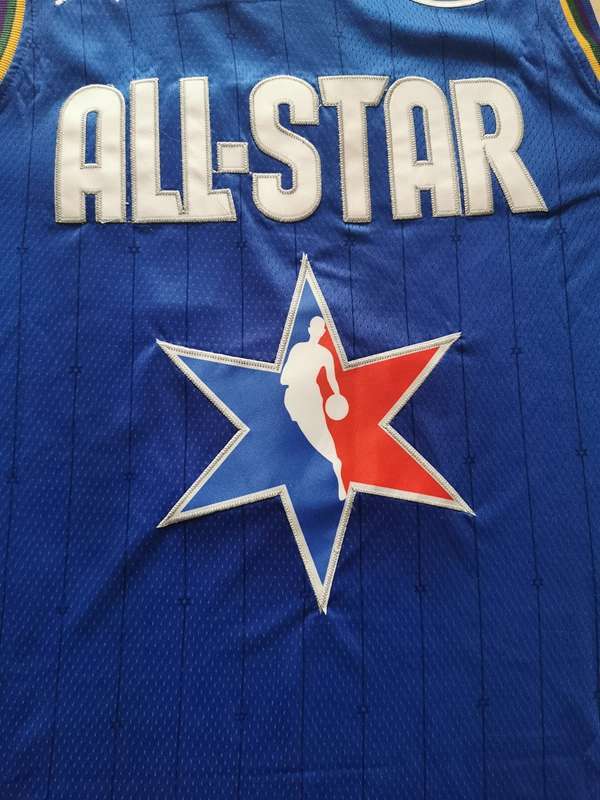 Atlanta Hawks 2020 YOUNG #11 Blue All Star Basketball Jersey (Stitched)