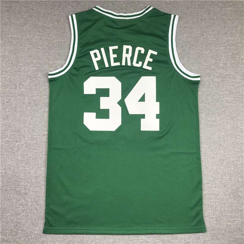 Boston Celtics 2007/08 PIERCE #34 Green Classics Basketball Jersey (Stitched)