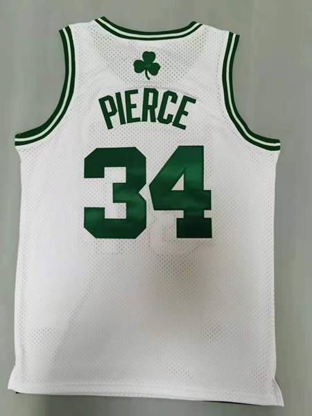 Boston Celtics 2007/08 PIERCE #34 White Classics Basketball Jersey (Stitched)