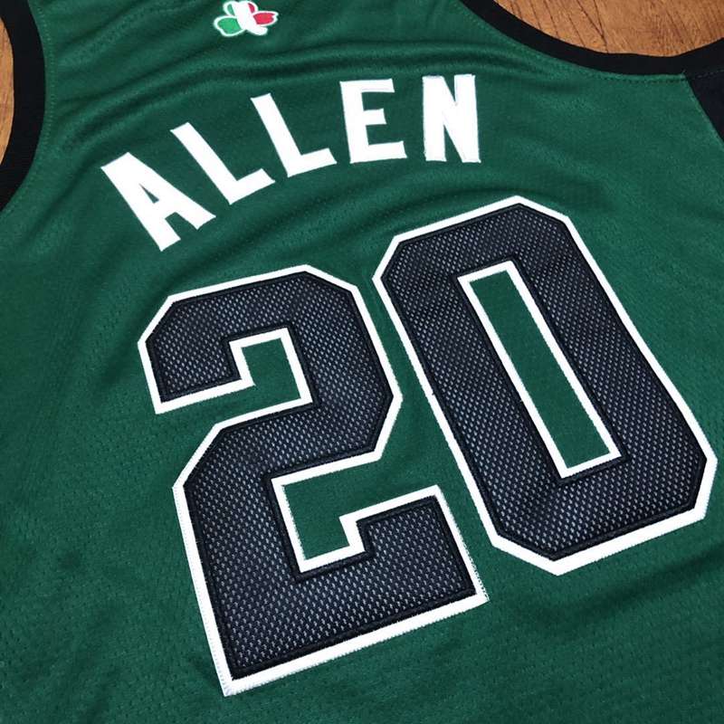 Boston Celtics 2007 ALLEN #20 Green Classics Basketball Jersey (Closely Stitched)