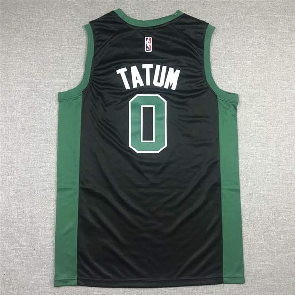 Boston Celtics 20/21 TATUM #0 Black AJ Basketball Jersey (Stitched)