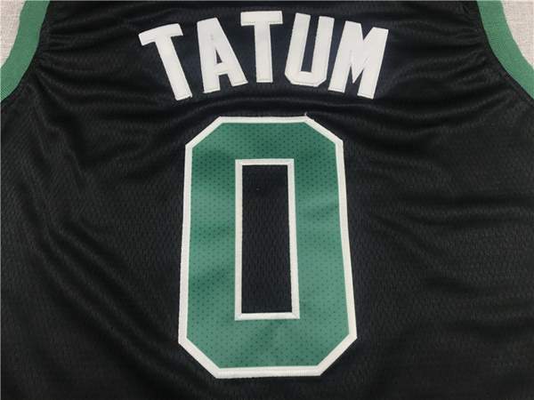 Boston Celtics 20/21 TATUM #0 Black AJ Basketball Jersey (Stitched)